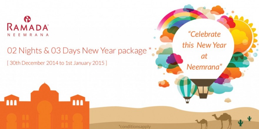 Ramada Neemrana New Year Offer-New Year 2015 Parties-Delhi