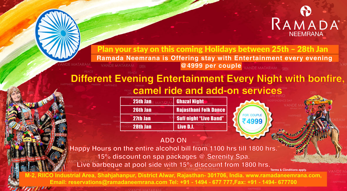 Republic-Day-2017-Weekend-Offer-Package-Ramada-Neemrana