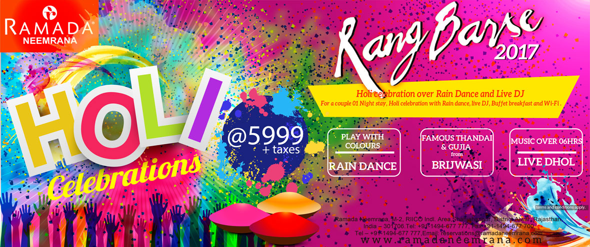 Holi-Offer-Package-2017-Ramada-Neemrana