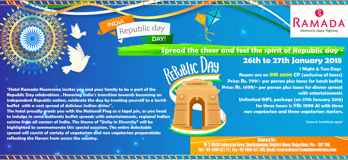 Republic-Day-2018-Long-Weekend-Package-at-Ramada-Neemrana